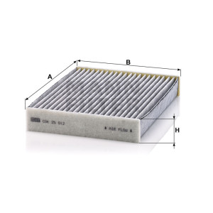 Фильтр салона MANN-FILTER CUK 25 012
